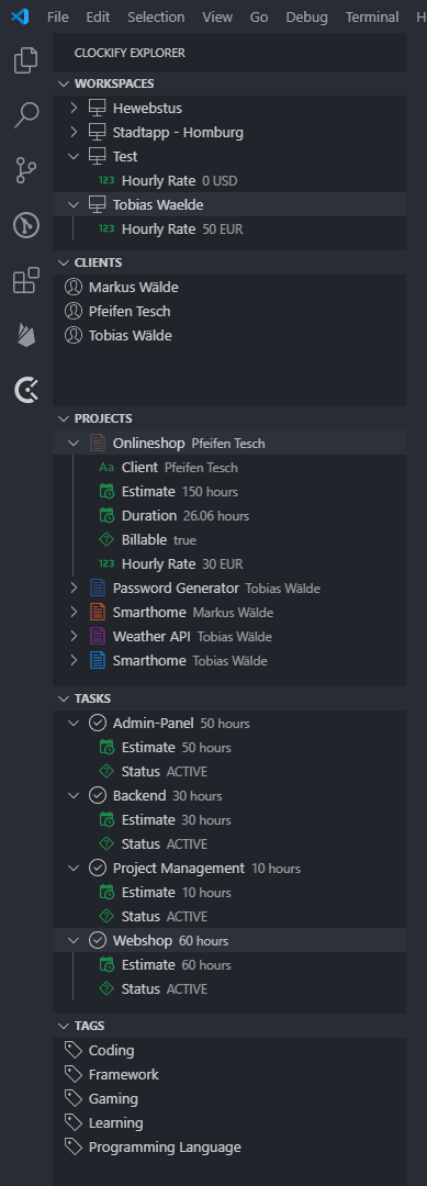 Preview Treeview